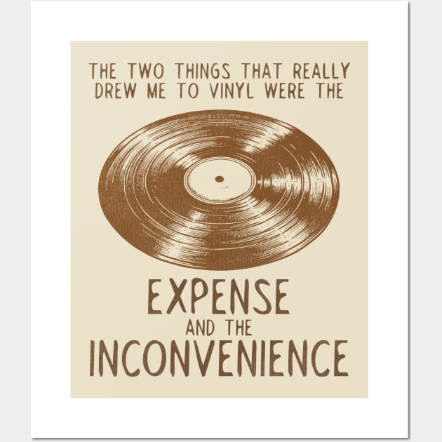 VINYL Collector Woes Wall Art by darklordpug